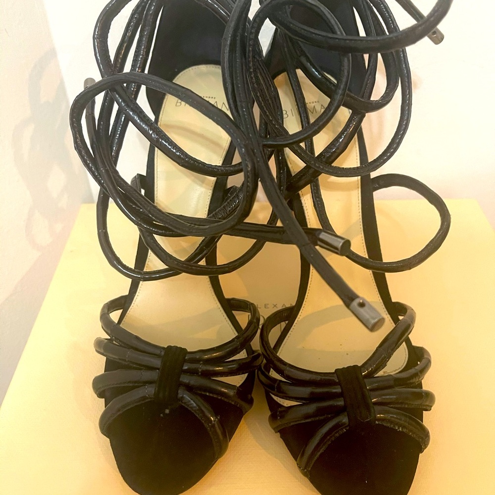 Alexandre Birman Multistrap ankle tie Sandals